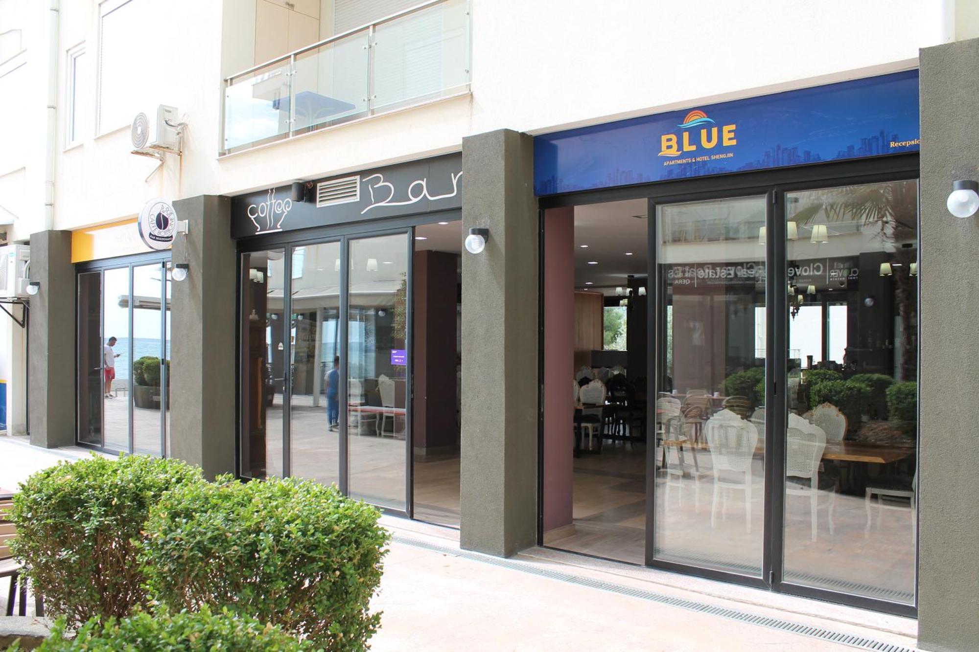 Blue Apartments & Hotel Shëngjin Dış mekan fotoğraf